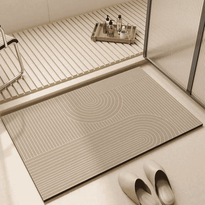 Absorbierende Luxus-Badezimmermatte Brehn