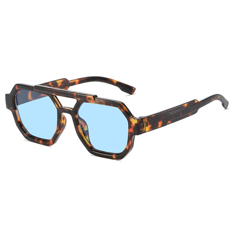 Stylische geometrische Rahmen Sonnenbrille Brehn