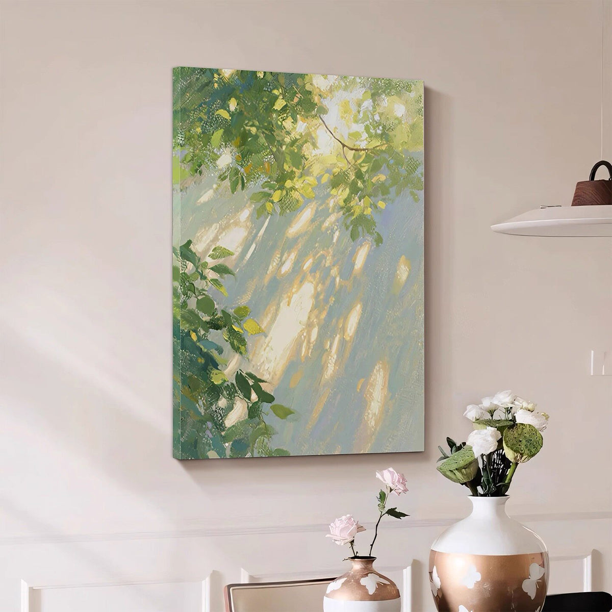 Botanisches Motiv Leinwandkunstwerk