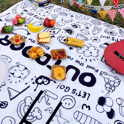 Picknickdecke Mit Wasserabweisender Unterseite Brehn