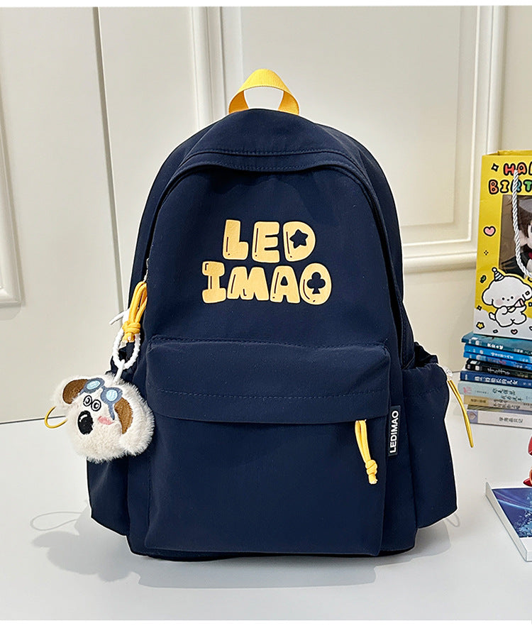 Lässiger Grafikdesign-Schulrucksack