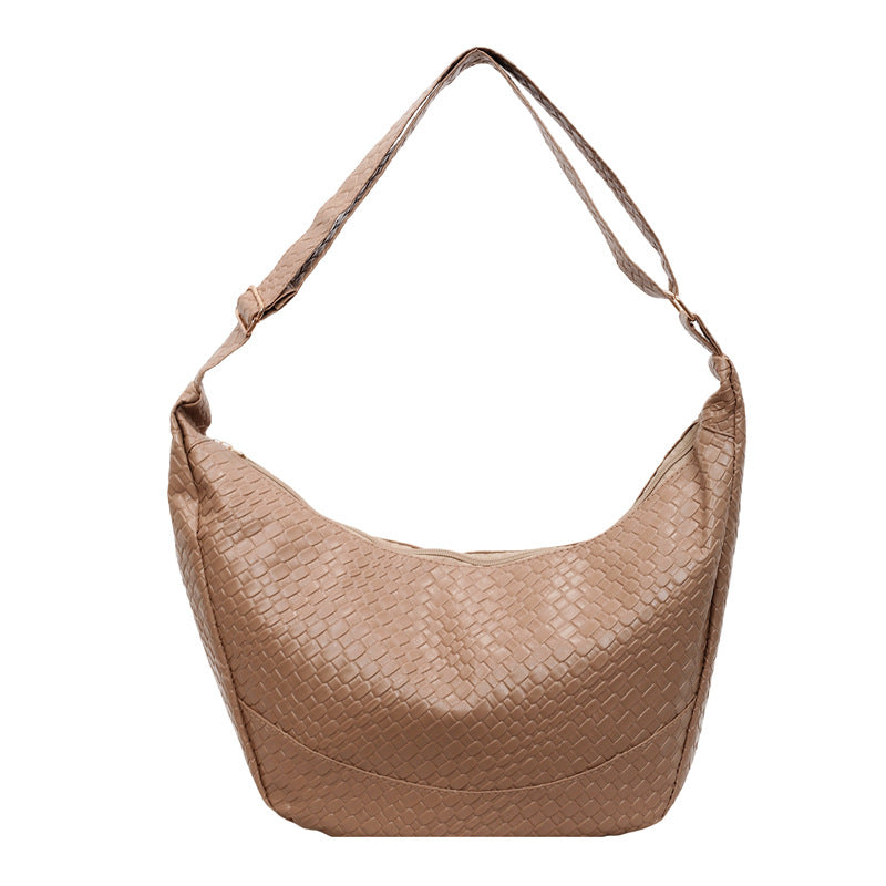 WoWoven Texturierte Hobo-Handtasche Brehn