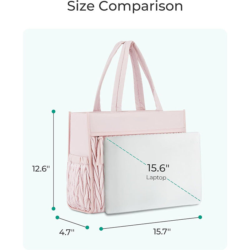 Elegante Handtasche mit Strukturierten Fächern Brehn