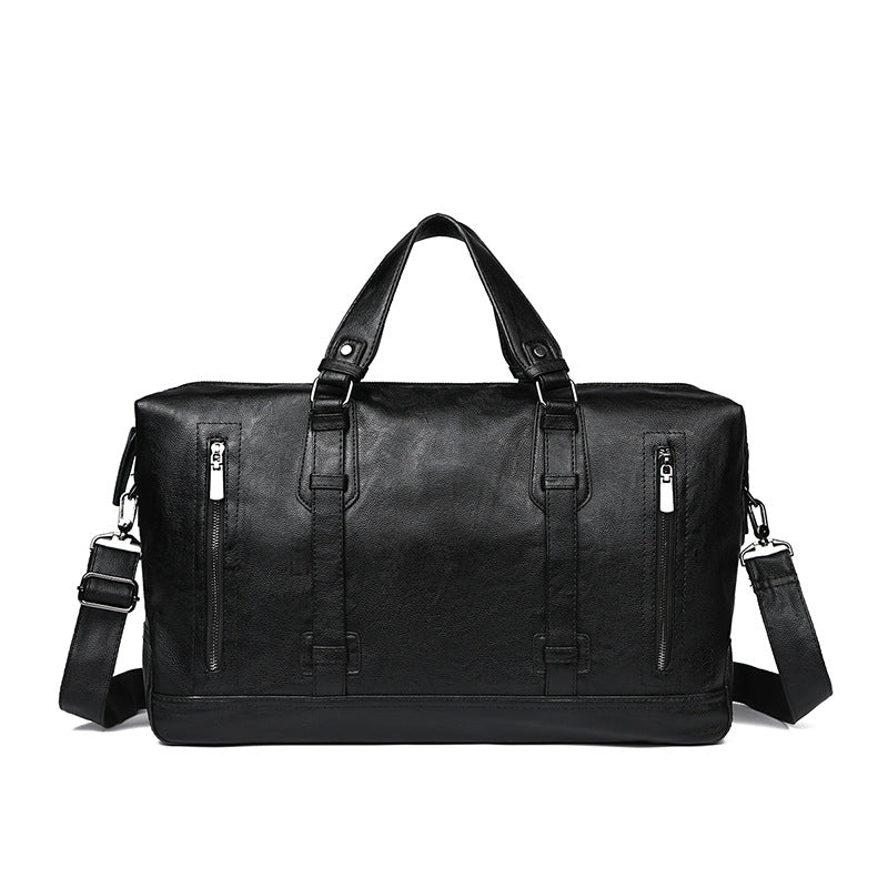 Premium Leder Wochenend-Duffel Bag Brehn