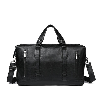 Premium Leder Wochenend-Duffel Bag Brehn