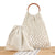 Handtasche mit Geflochtenem Design und Innentasche Brehn