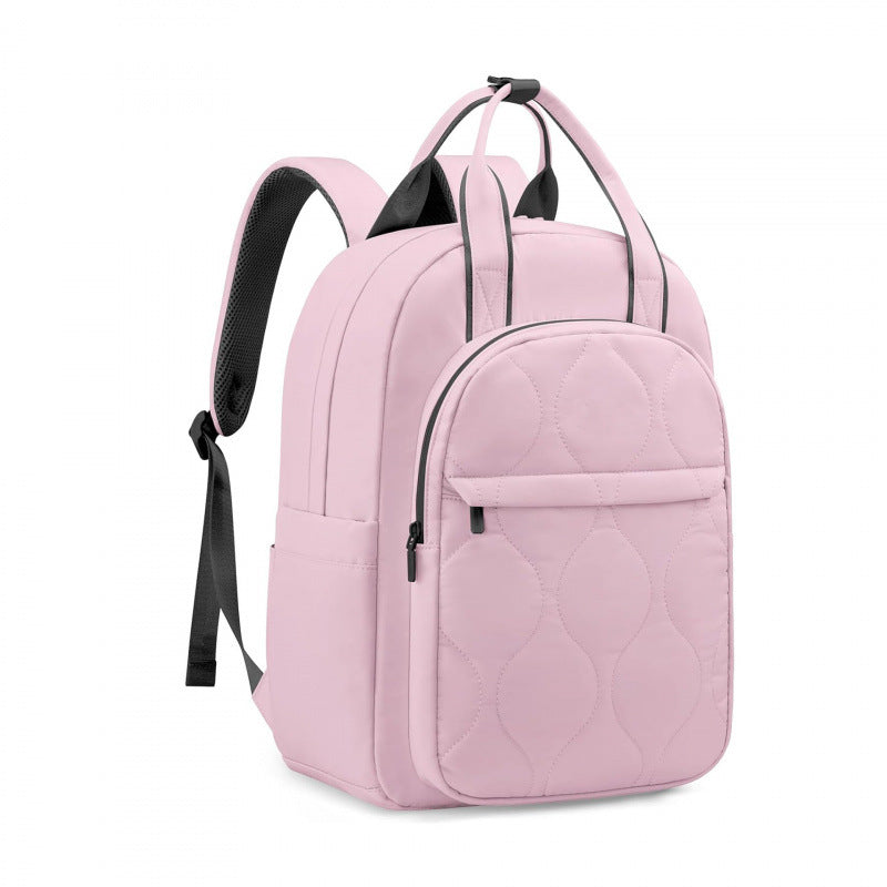 Modischerlaptop-Rucksack mit Eleganter Steppung Brehn
