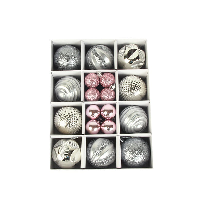 Dekoratives bruchsicheres Weihnachtsbaumkugel-Set Brehn