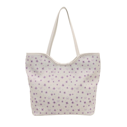Blumenmuster Einkaufs-Totetasche Brehn