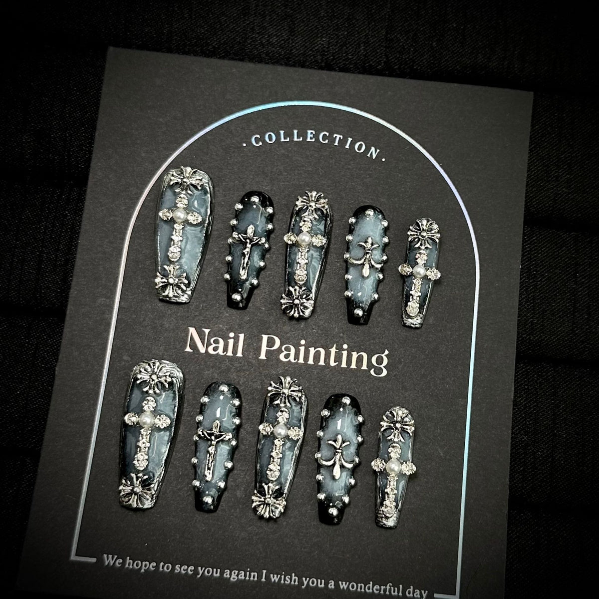 Dekorative Nagelkunst Kollektion