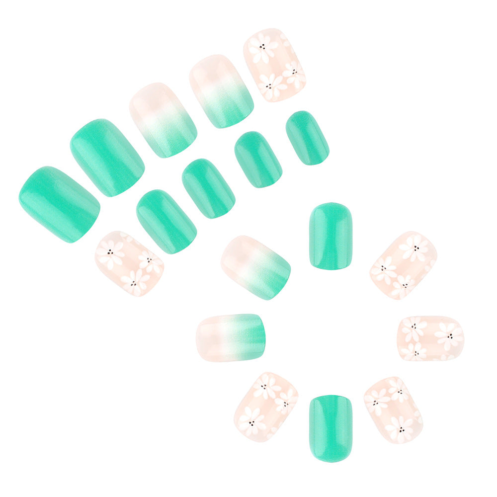 Florales elegantes Press-On-Nail-Art-Set Brehn