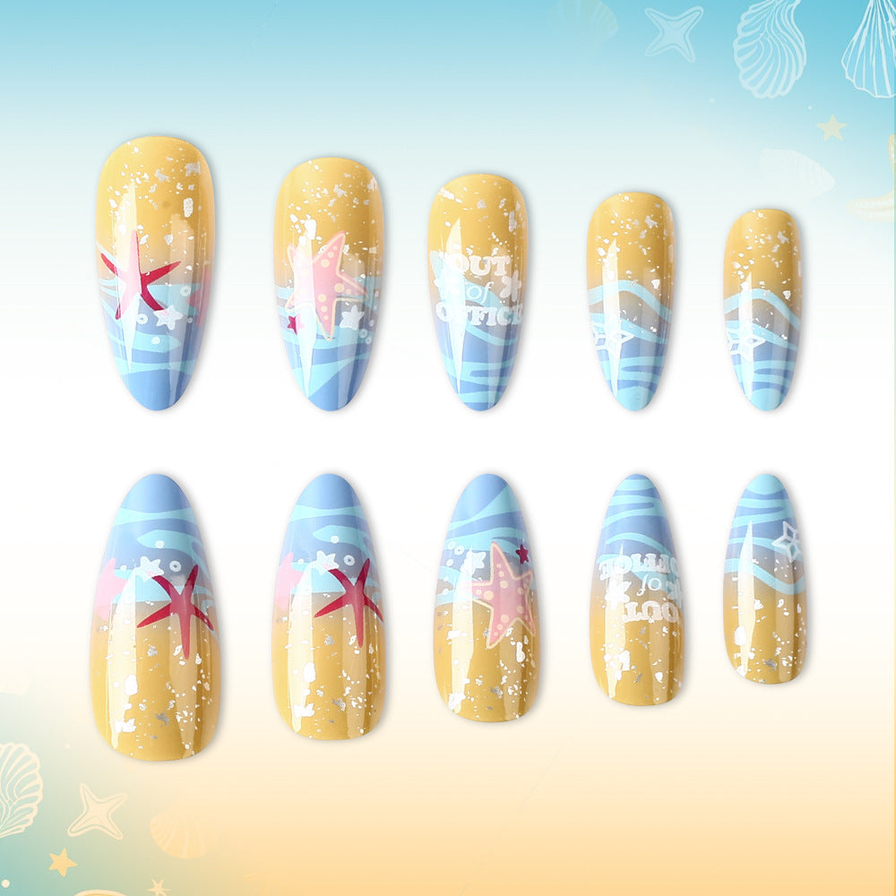 Themed Press-On Nail Art Brehn