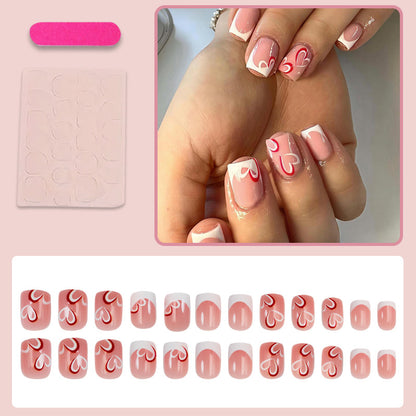 Kunstnagelset mit kunstvollen floralem Design und eleganten Details Brehn