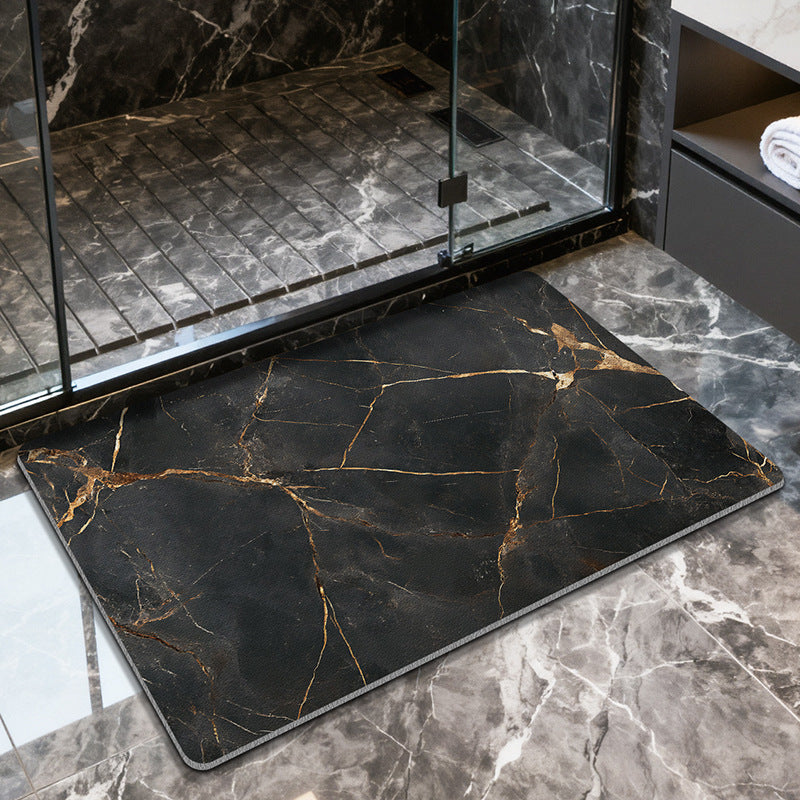 Marmor Textur Badezimmermatte Brehn