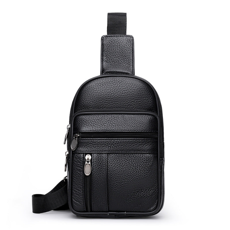 Minimalistische Leder Slingtasche