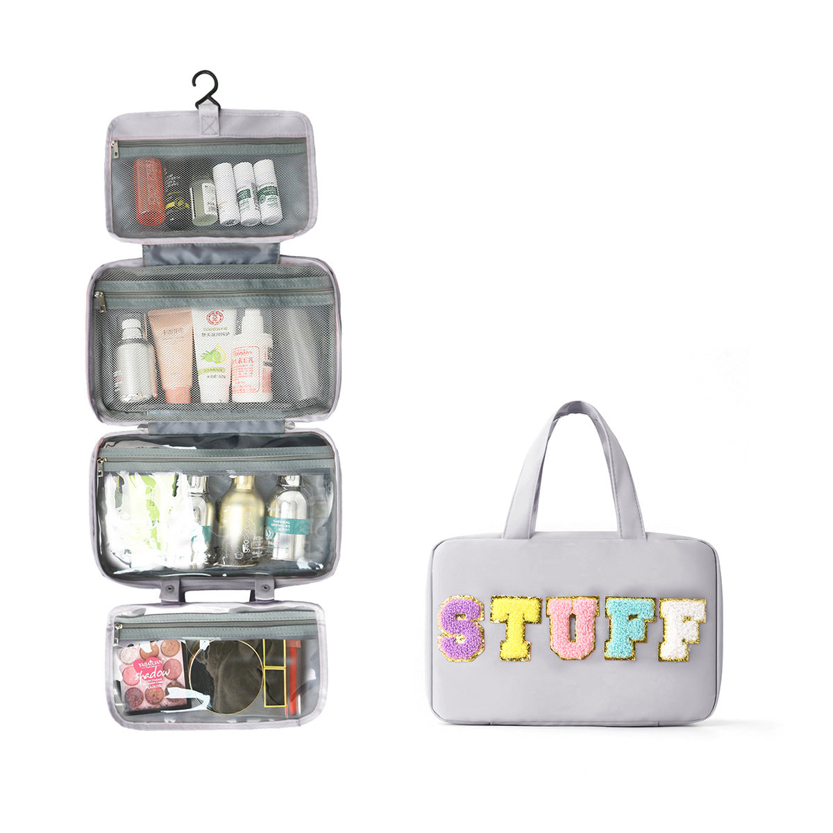Multifunktionale Kosmetik-Organizer Tasche mit Aufhängbarem Design Brehn