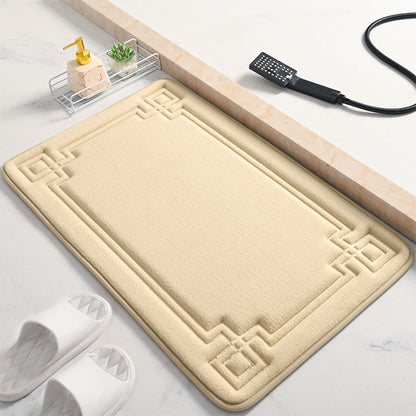 Elegante Strukturierte Badezimmermatte Brehn