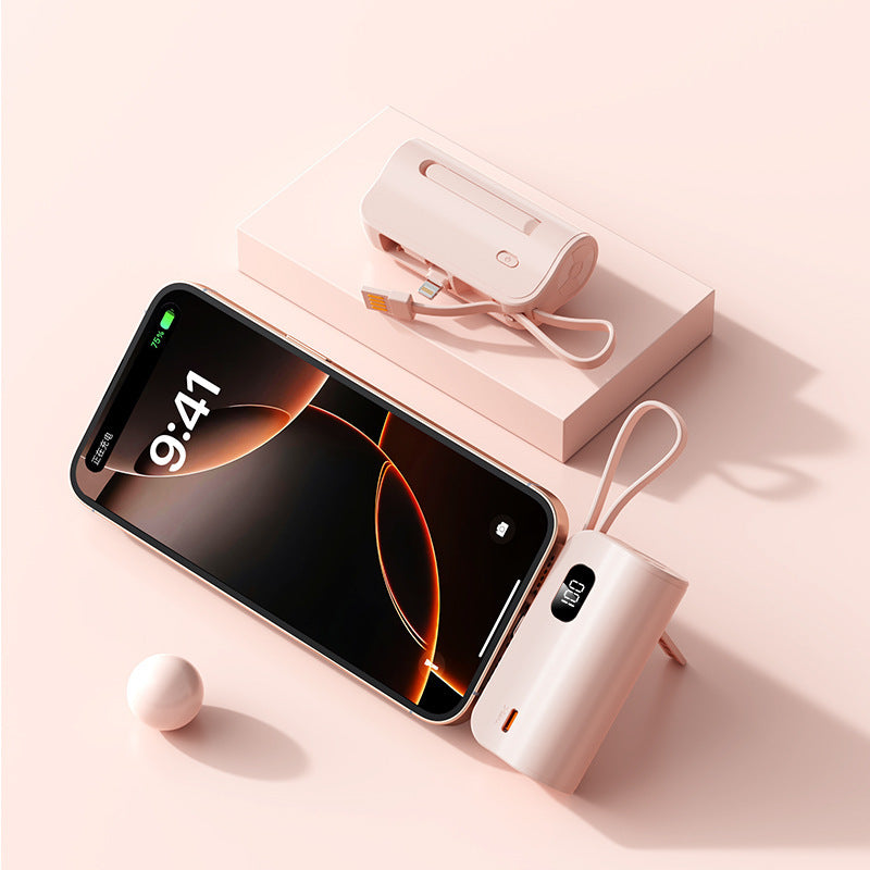 Tragbare Ladegeräte mit USB-C und Lightning Anschluss Brehn