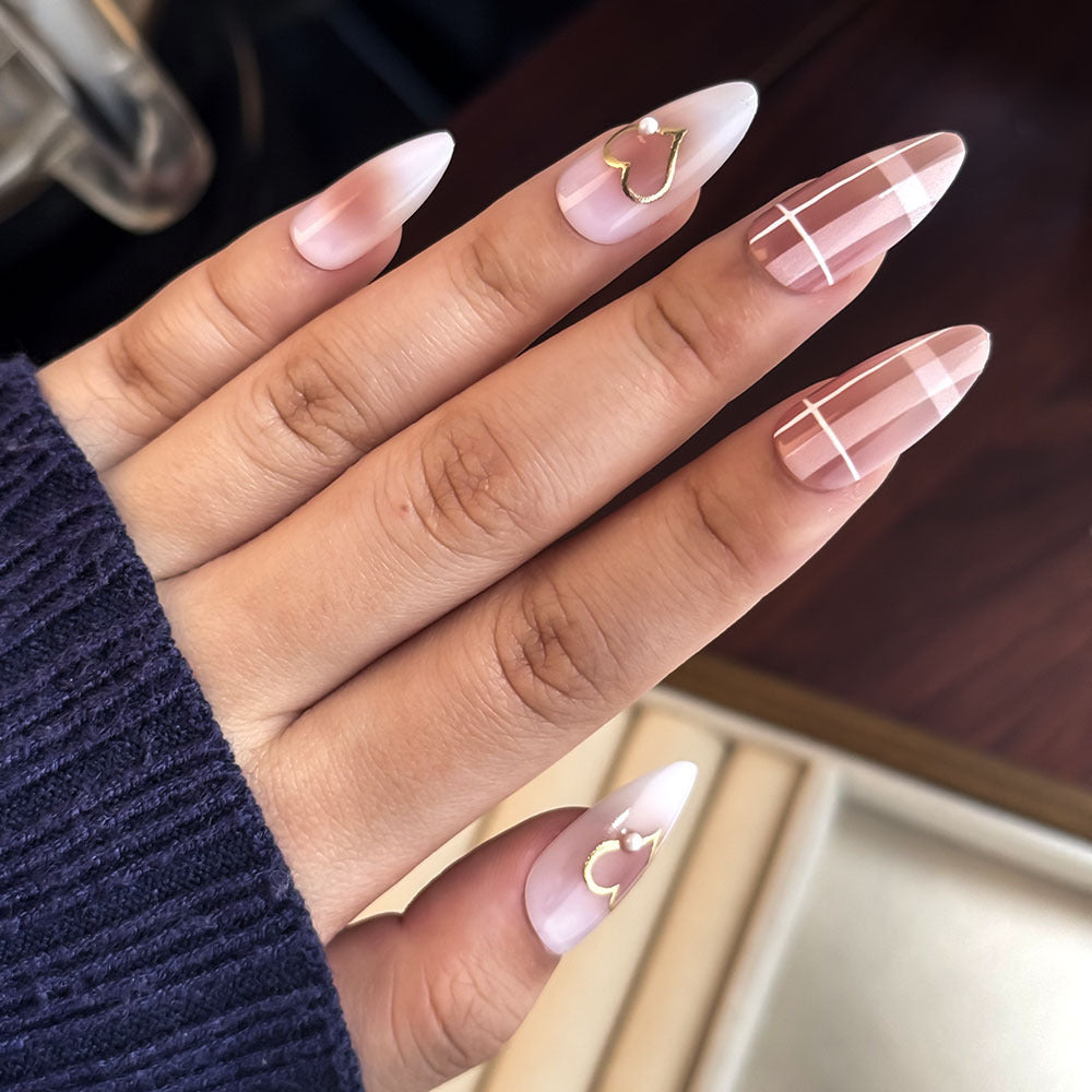 Elegante Press-On Nagelkunst Kollektion Brehn