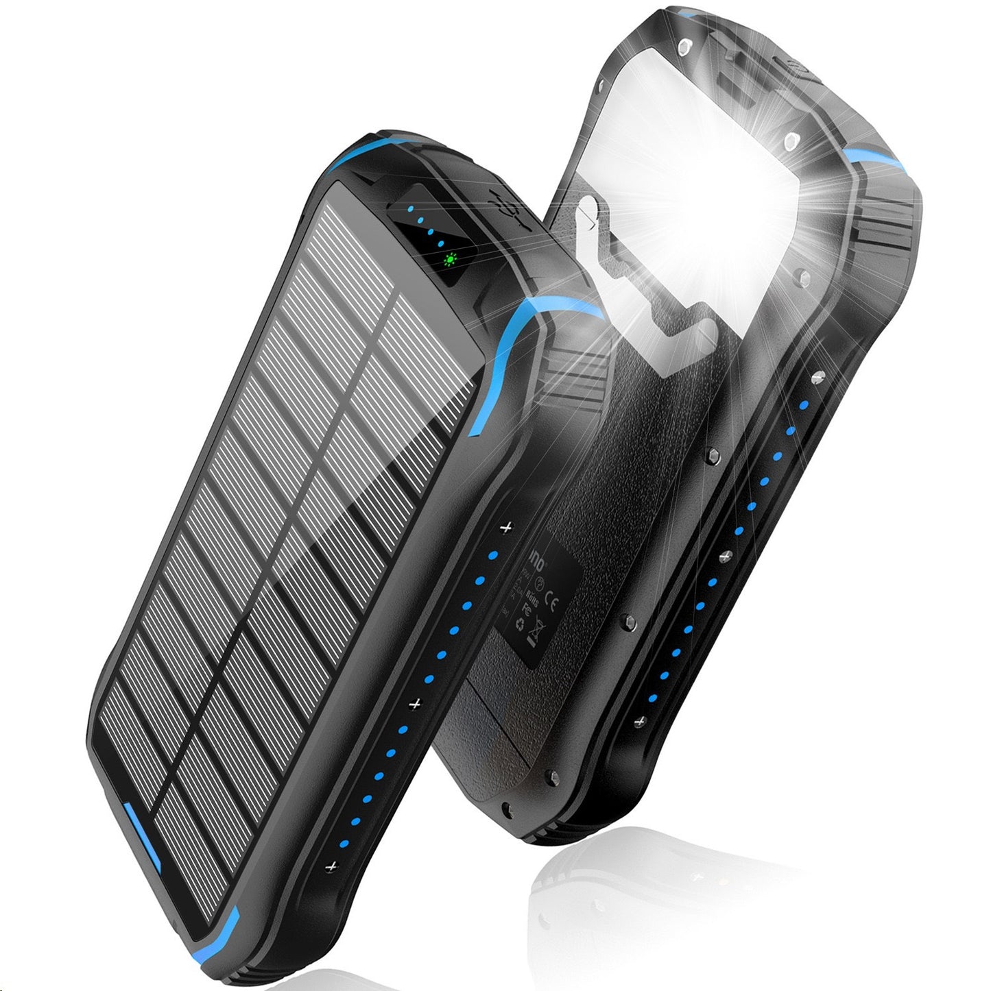Solar-Powerbank mit Hoher Speicherkapazität und Ip66 Schutz Brehn