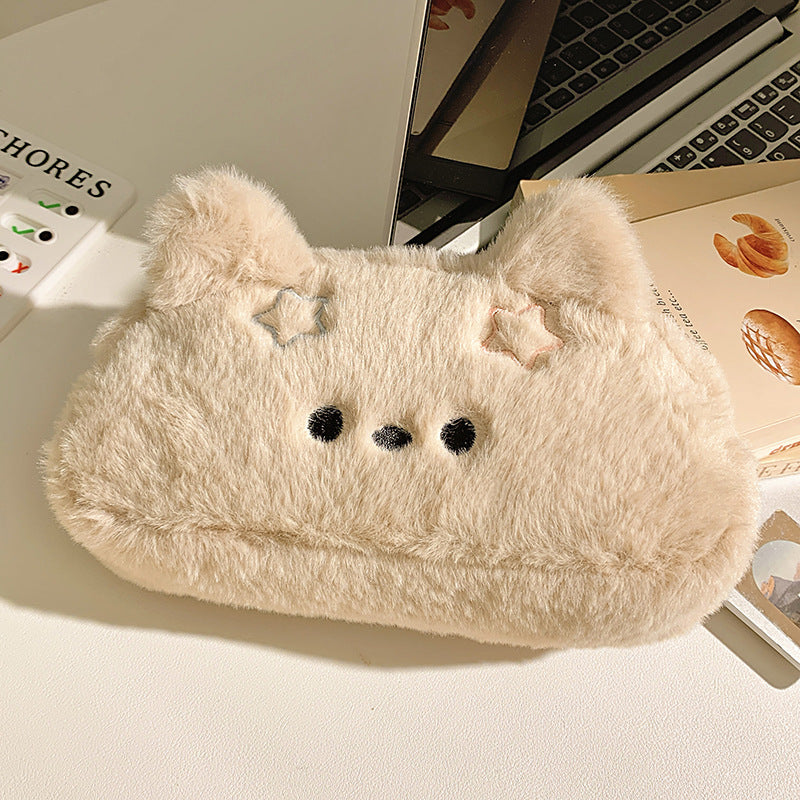 Flauschige Kosmetiktasche Brehn