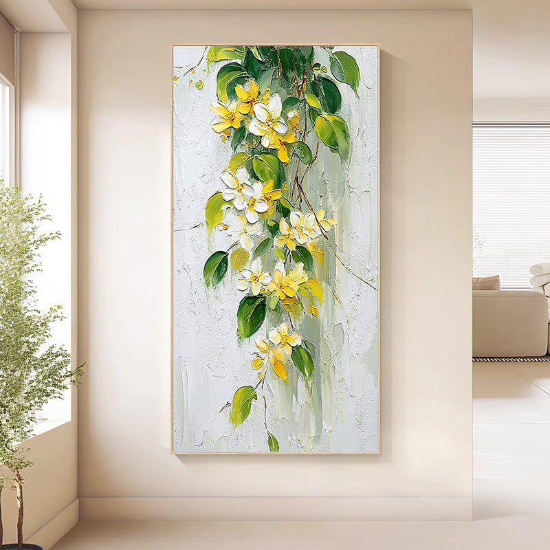 Floral Impressionist Leinwandkunst
