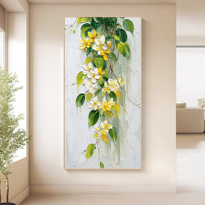 Floral Impressionist Leinwandkunst