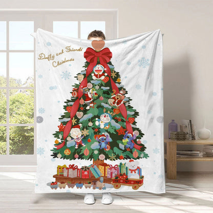 Urlaubsbedingte Fleece-Wurfdecke
