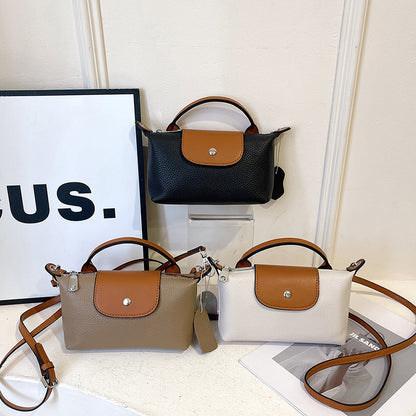 Chic Texturierte Mini-Handtasche Brehn