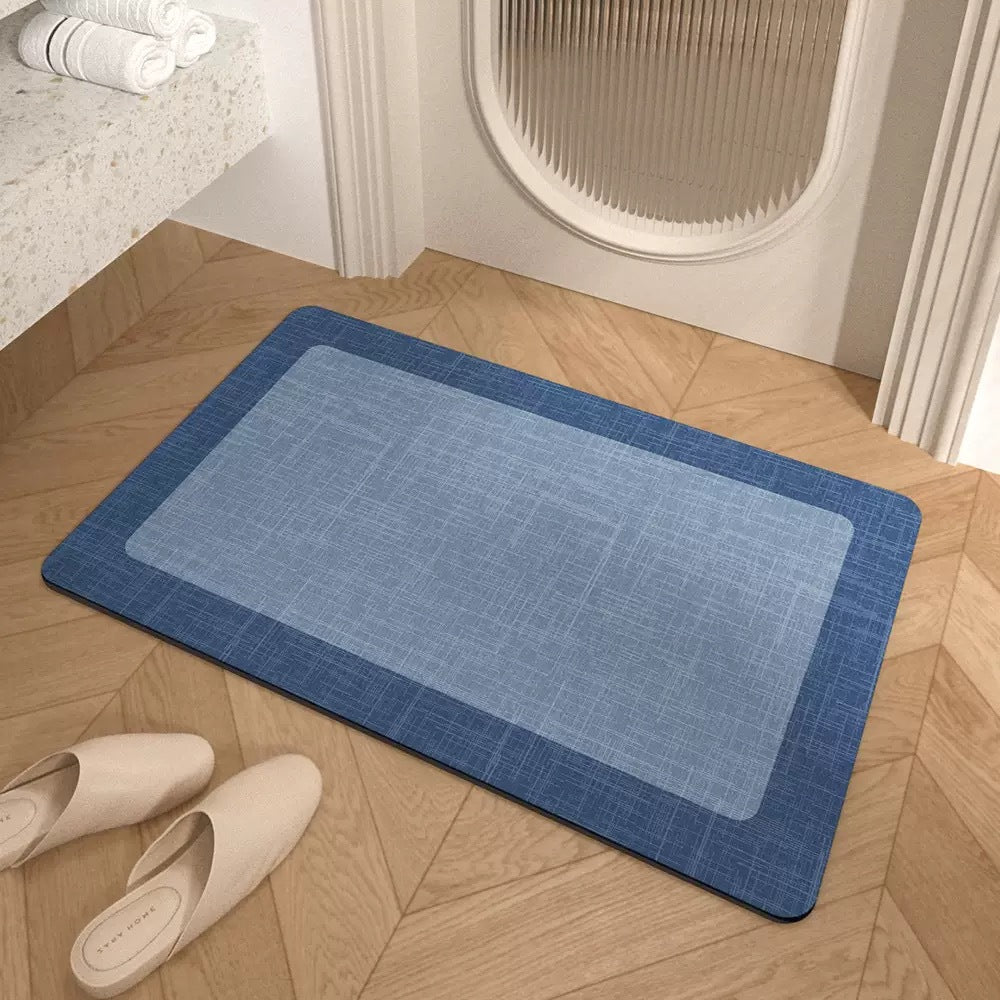 Absorbierende rutschfeste Badematte Brehn