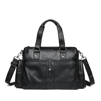 Premium Leder Reis Duffel Tasche Brehn