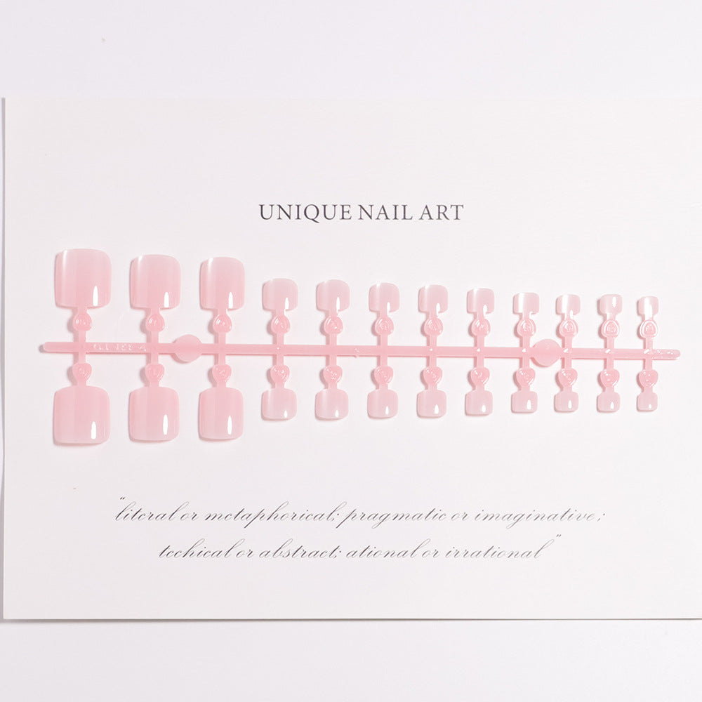 Einzigartige Press-On Nagelkunst Brehn