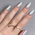 Premium Metallic Press-On Nagelspitzen Brehn