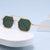 Damen stilvolle Sonnenbrille im eleganten Achtkant-Design Brehn
