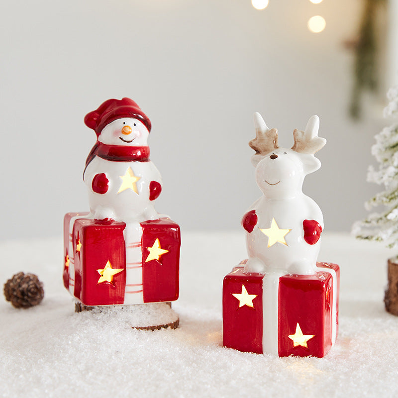 Launischer Weihnachtsmann Gnom Figurine