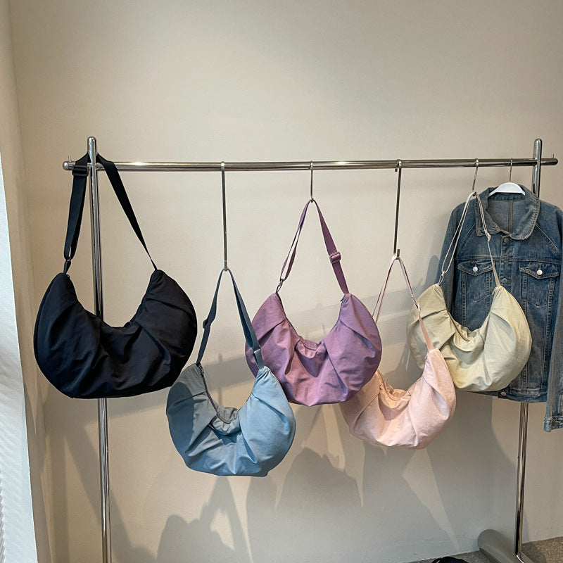Faltenmode Schultertasche Brehn