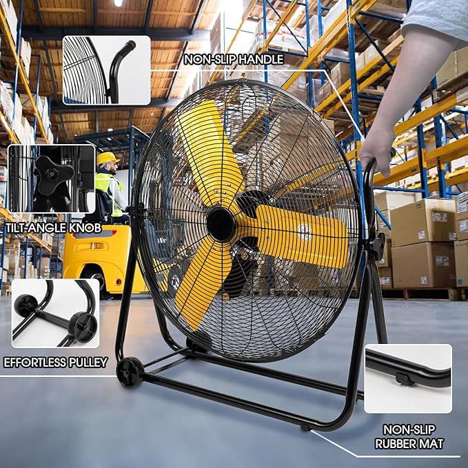 Industrieller Bodenventilator Brehn
