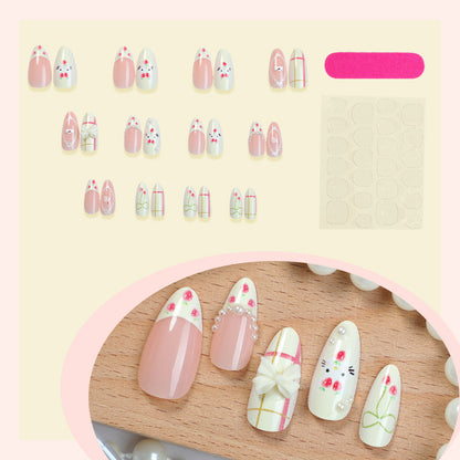 Dekoratives Designer Press-On Nail Art Set Brehn