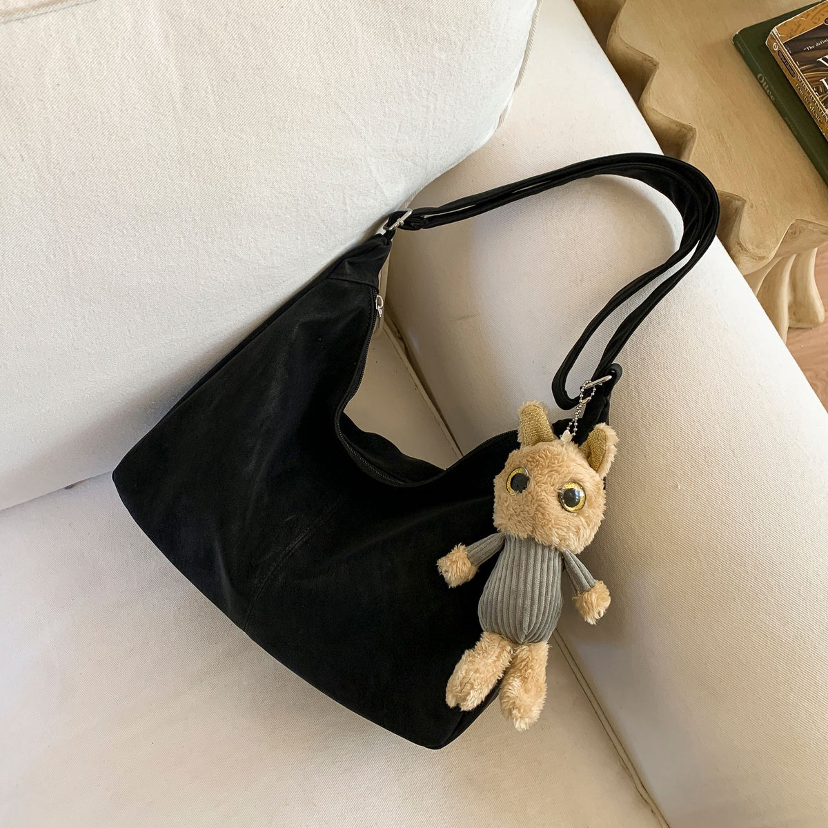 Elegante Leder Hobo Tasche
