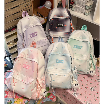 Stilvolle gepunktete Rucksack Brehn