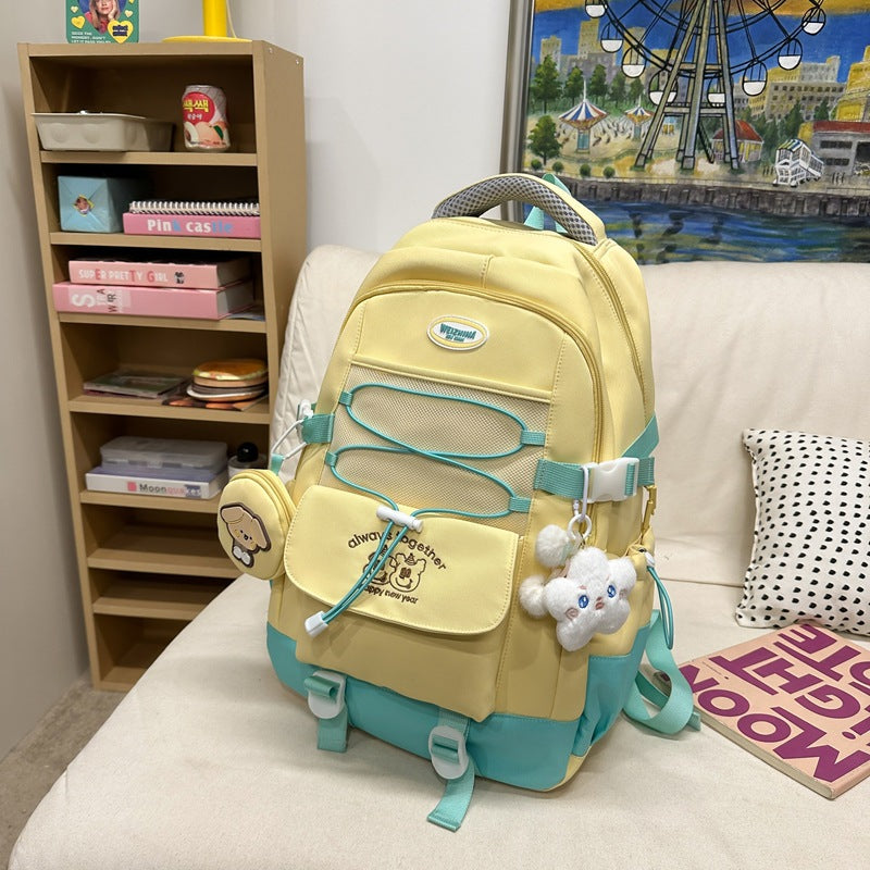 Multifunktionaler geschichteter Schulrucksack