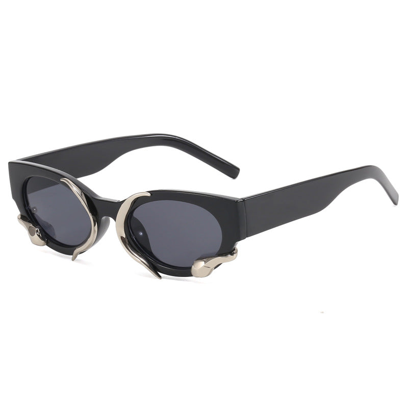 Damen Designer-Sonnenbrille mit außergewöhnlichem Detail Brehn