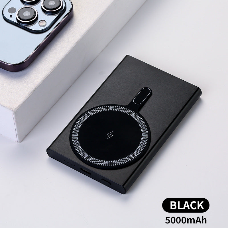 Tragbare Magnetische Powerbank mit Schnellem Induktiven Ladegerät Brehn