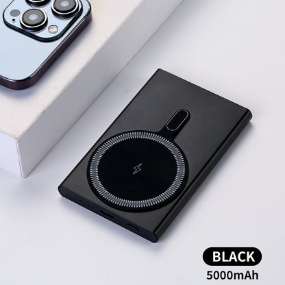 Tragbare Magnetische Powerbank mit Schnellem Induktiven Ladegerät Brehn