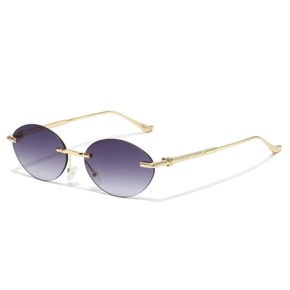 Retro-inspirierte ovale Sonnenbrille Brehn 1787812325