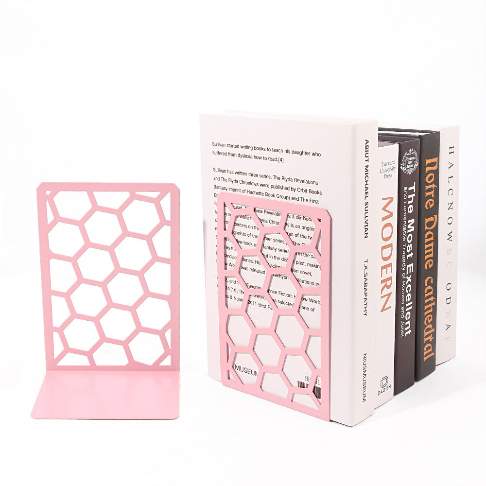 Künstlerische geometrische Design Bücherstützen
