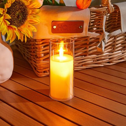 LED Wachskerze im modernen Design Brehn
