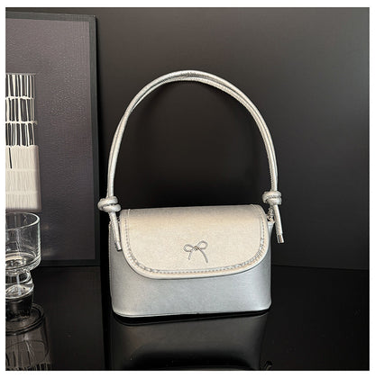 Minimalistische Schleifen-Detail Crossbody-Handtasche Brehn