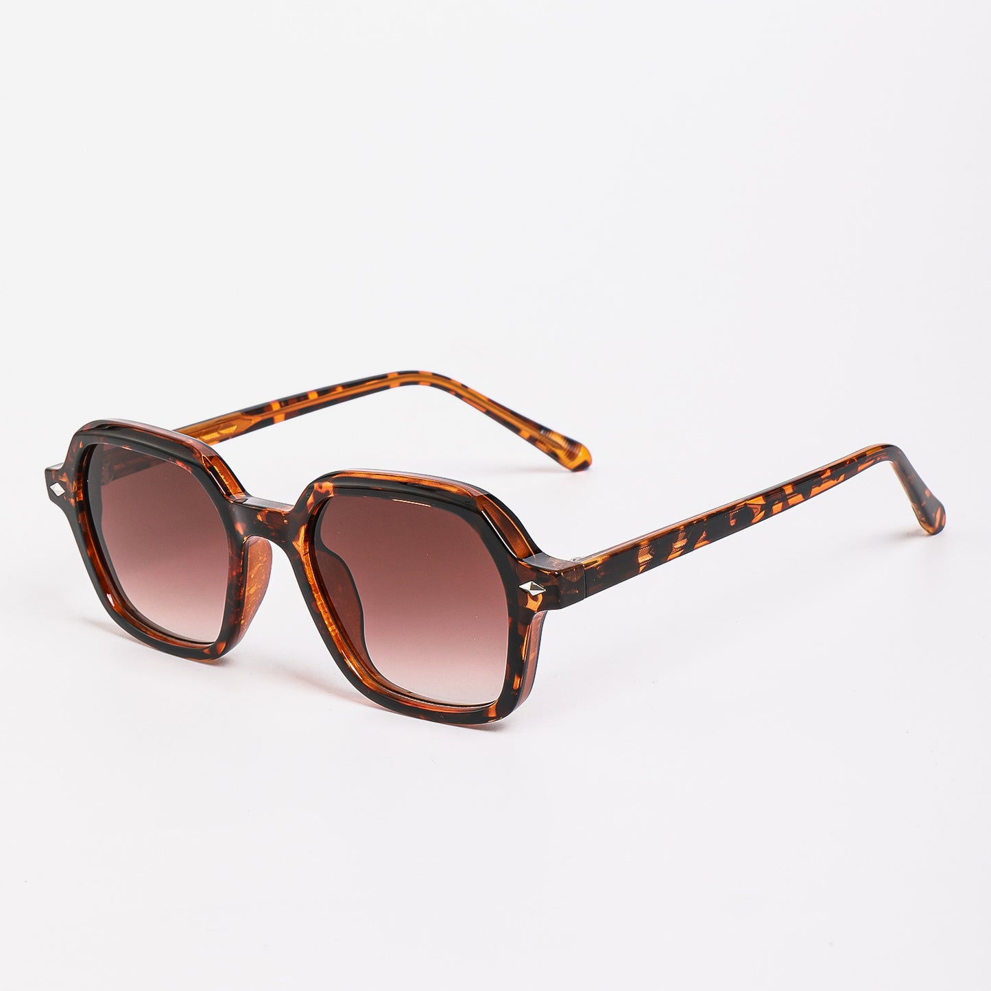 Damen modische Sonnenbrille im stilvollen Oktagon-Design Brehn