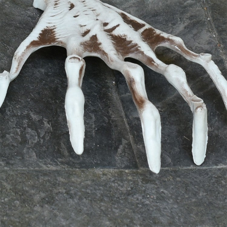 Gruselige realistische Skeletthand Requisite Brehn
